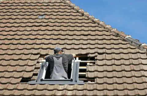 Pose de velux - Martin-Église